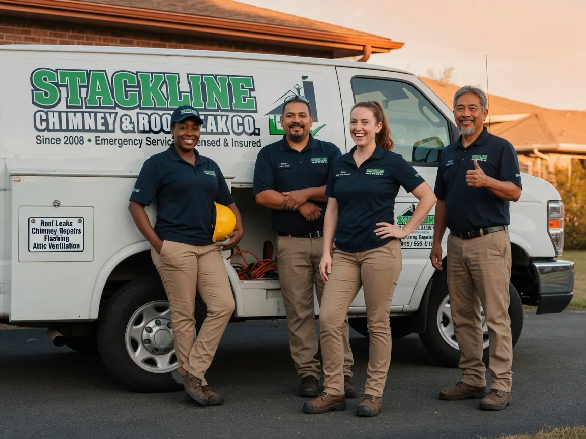 Chimney flashing repair company in Coburn, PA